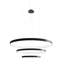 1 - Light Black LED Geometric Pendant