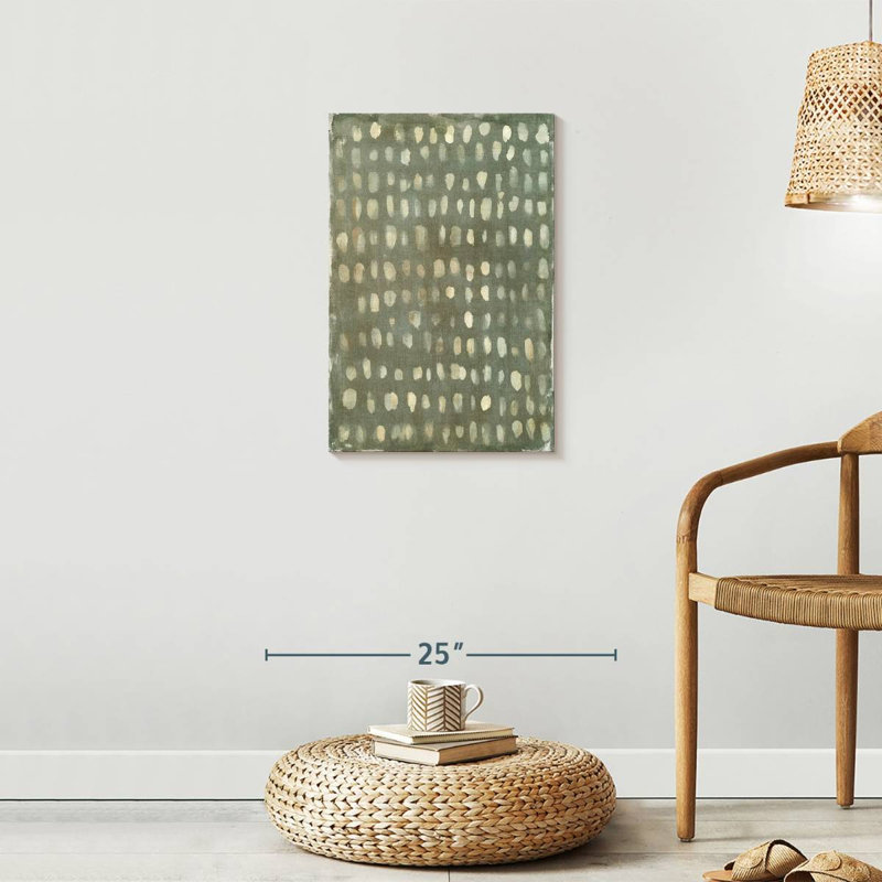 Oval Dot Pattern, 24" H x 16" W