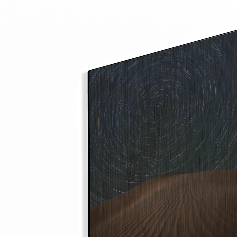 «Alone on The Dunes» par Darren White, art mural en métal, H 16 po x l 12 po