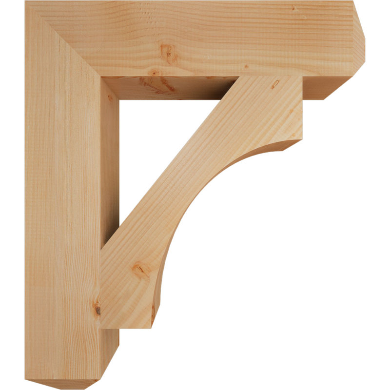 Support Westlake Craftsman, H 32 po x l 5,5 po x P 28 po, Douglas, Lisse