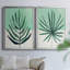 «Verging Palm III», ensemble de 2 reproductions d'art sur toile encadrées-1806466686-1806466656