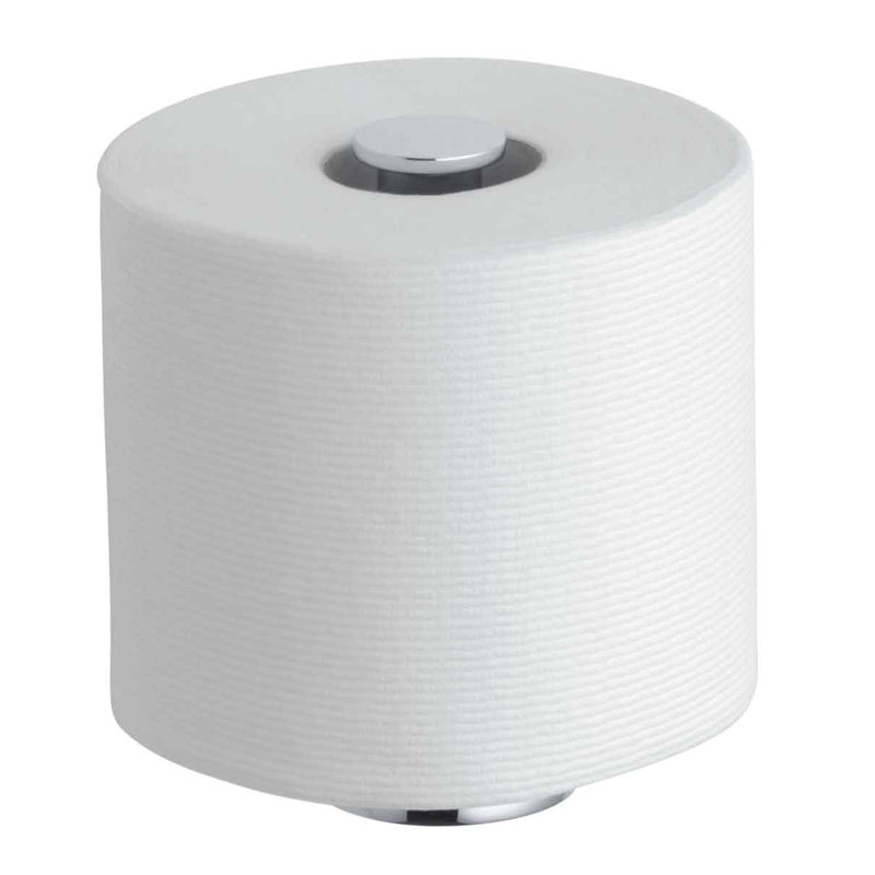 Loure Vertical Toilet Tissue Holder, Chrome poli