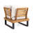 SEBASTIAN CORNER CHAIR+COFFEE TABLE