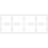 36.25'' H x 94.5'' W x 0.38'' D Expanded Cellular PVC Wainscot Panelling
