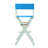 30" Folding Director Chair with Canvas-29340618-19623376