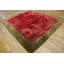 Antique Wool Red / Rust Hand Knotted Pile Chinese Art Deco Rug