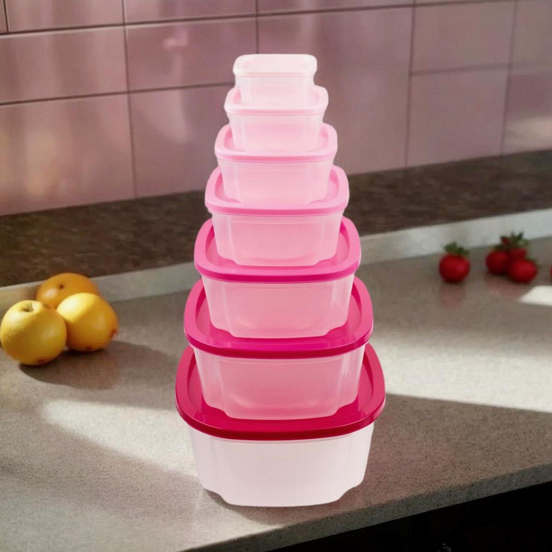 Dammian 7 Container Food Storage Set Prep & Savour 