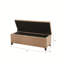 Banc de rangement capitonné à fermeture douce-13618583-13618582