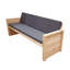 Pirtleville Manufactured Wood Wood Outdoor Bench-95170005
