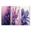 Lilas ombres en monochrome minimalisme I - ensemble de 3 décorations murales lilas-856182481-856182487-856182484