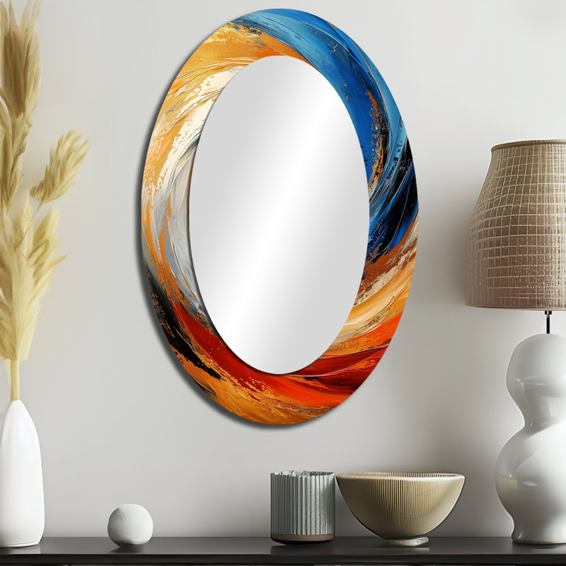 Miroir mural Golden Rainbow, 36 po x 24 po