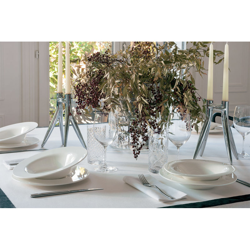 Abbracciaio Candlestick, White