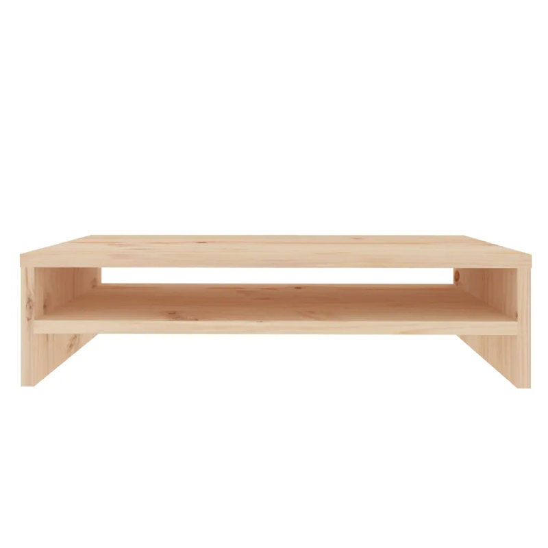 Berri Wood Stackable Monitor Stand, Natural