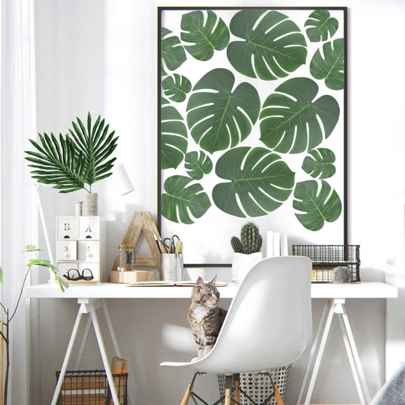 Fabric Palm Arrangement
