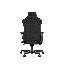 Fauteuil de jeu ergonomique foncé Dark Knight