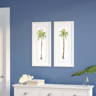 " Washed Palm " 2 - Pieces