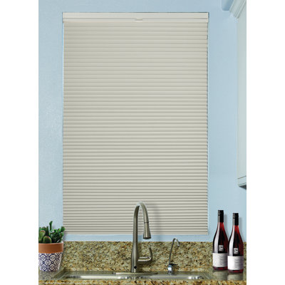 Cordless Top Down/Bottom Up Blackout Cellular Shade, 9/16" Single Cell