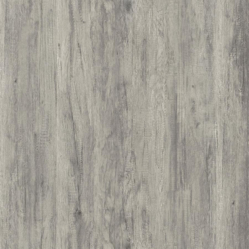 10-Shelf Geometric Bookcase In Grey Driftwood Finish