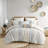 Cotton Printed Comforter Set With Chenille-124032534-124032537