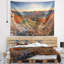 Tapisserie majestic coucher de soleil de mountain landscape-28487414
