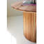  Ensemble de 4 tables d'appoint en bois d'acacia avec bases Tambour - 24 po de hauteur