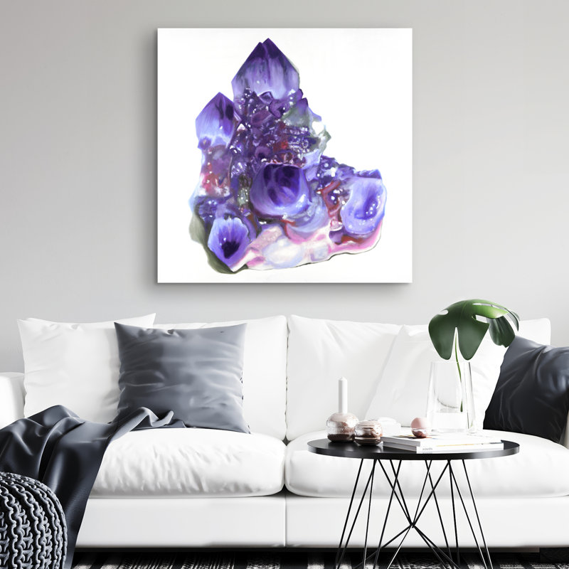 Amethyst - 32"x32" art on canvas