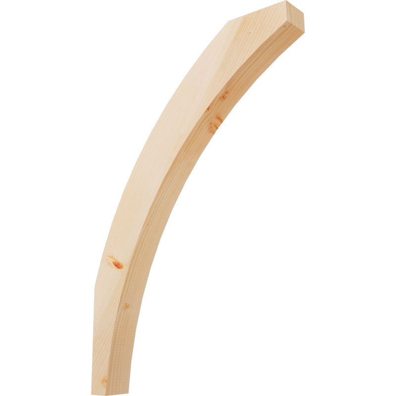 Genouillère Thorton, Sapin Douglas de 3 1/2 po (lisse), 26 po X P 38 po H