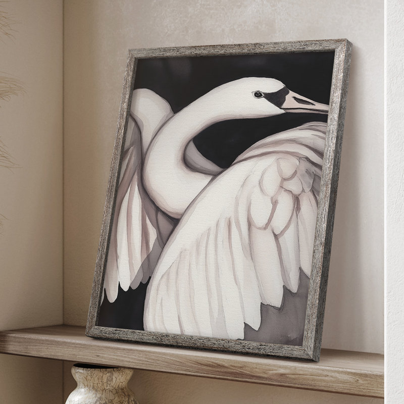 ANIMALS Series CECXL III, reproduction d'art encadrée - bois massif, H 21 po x l 17 po