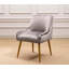 Chaise d'appoint en velours de 22,4 po de large Rittany-343507556