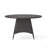 Wicker Pedestal Round Dining Table