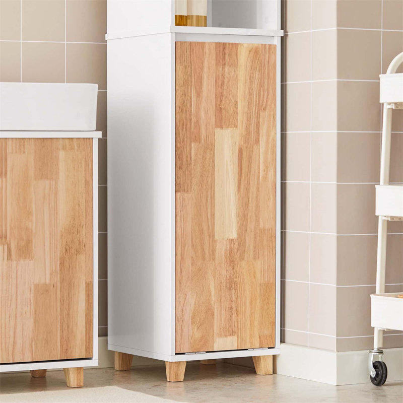 Suela Freestanding Linen Cabinet