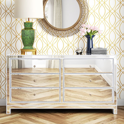 60 " W 6 - Drawer Dresser