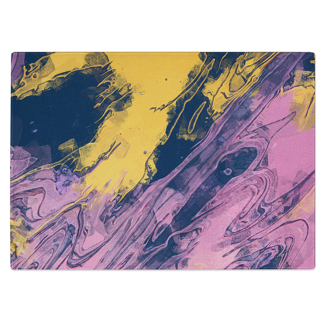 Glass For The Morning in Abstract Chopping Board