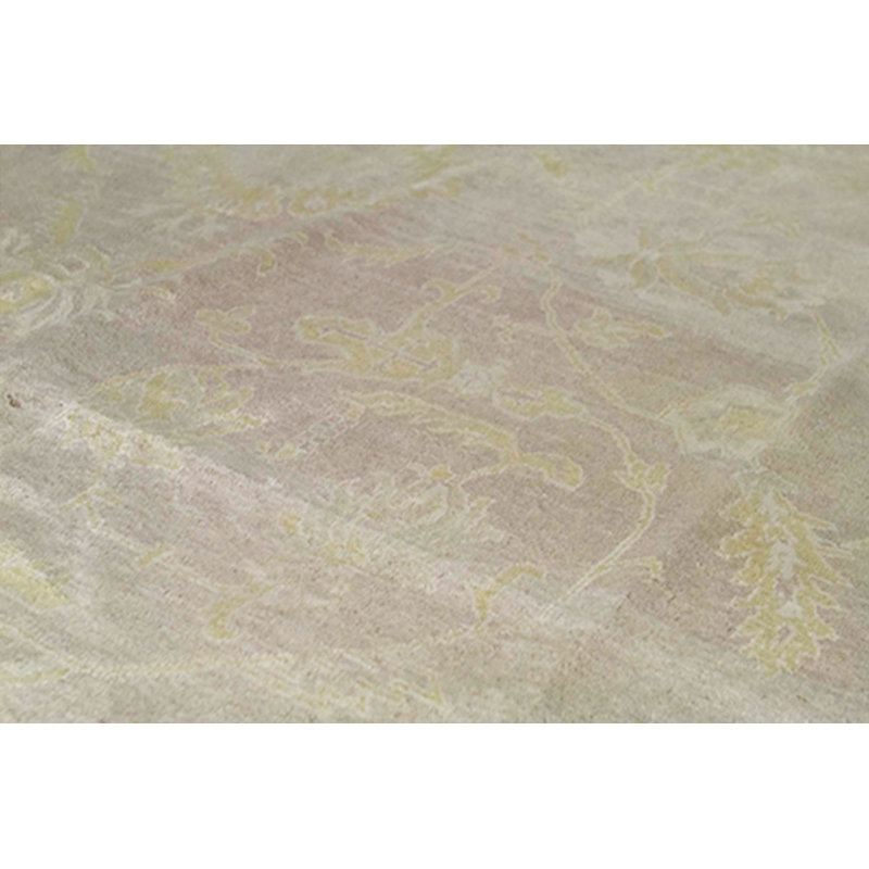 Hand-Knotted High-Quality Brown and Brown Area Rug