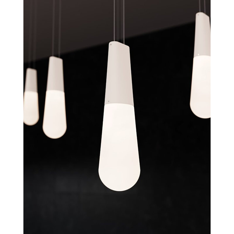 Suspenders® 40 - Light LED Chandelier, Satin White