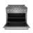 NXR Professional 36" 5.5 Cubic Feet Dual Fuel Freestanding Convection Range