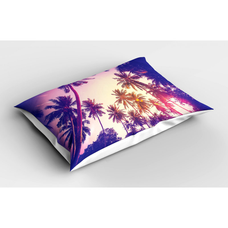 Sun Polyester Sham Set, King