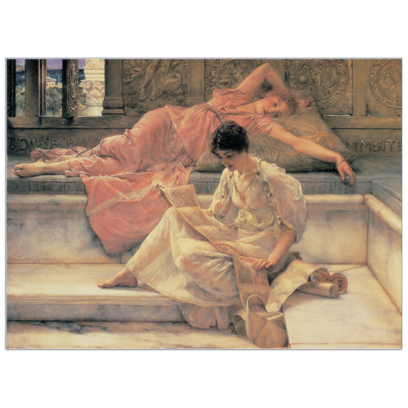 Tadema - No Frame Print on Wood, 73cm H x 100cm W x 1.8cm D