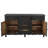 Harleen 6 Drawer 65" W Solid Wood Combo Dresser-66425934