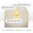 Flameless Pillar Candle with Plastic Holder