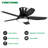 Whitham Ceiling Fan with LED Lights-2114127346