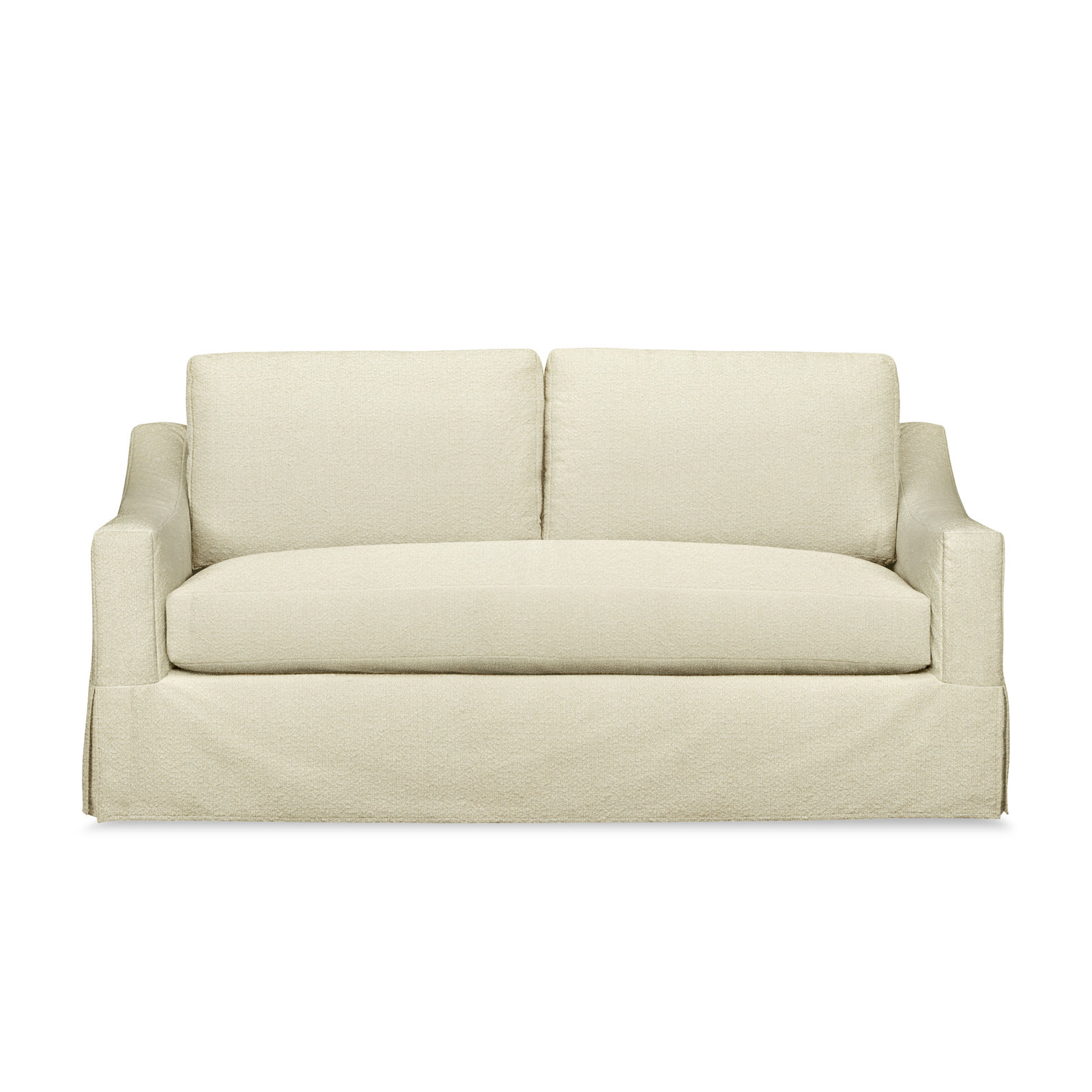Cranbrook 78'' Upholstered Sofa, Davis Pearl Performance Bouclé