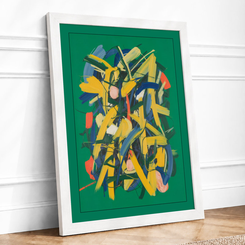 Rhythm Geometric - Print, A3 - 42.0 x 29.7 cm, White