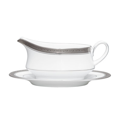 Sauce Crestwood avec plateau Noritake (2 pièces), 13 oz.