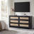 Chada Rattan 6 Drawer 56.85" Wide Dresser With Ample Storage-894822213