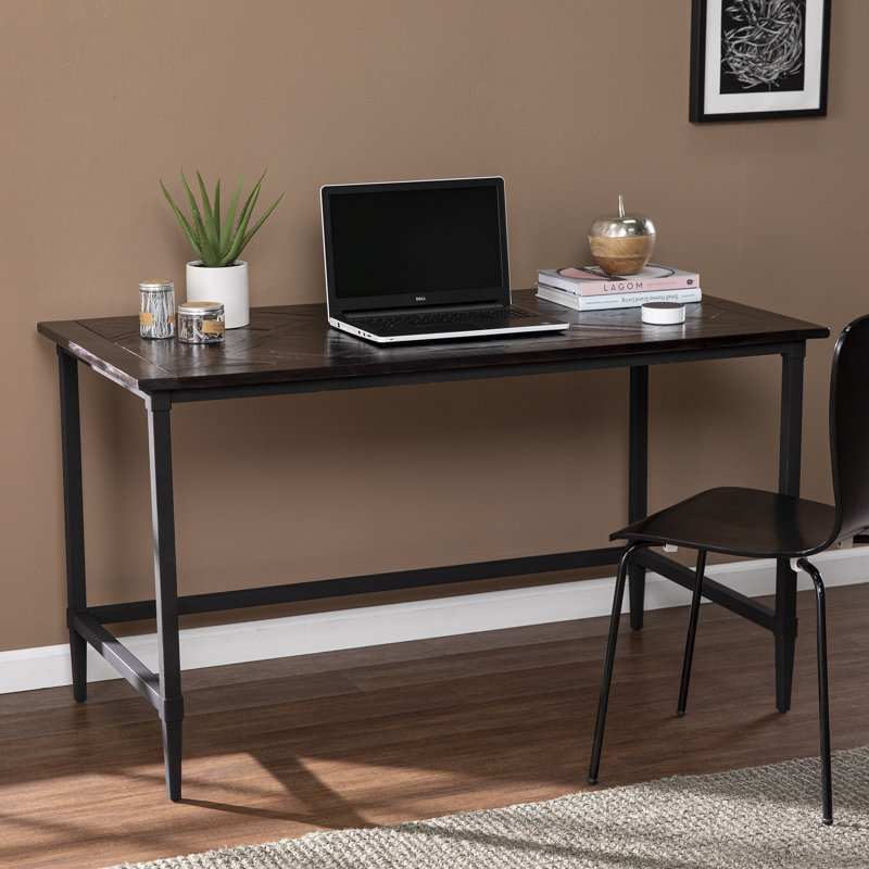 Lawrenny Adjustable Computer Desk, Black