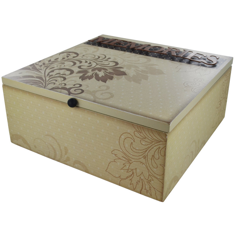 Bierstadt Handmade Wooden Memory Box