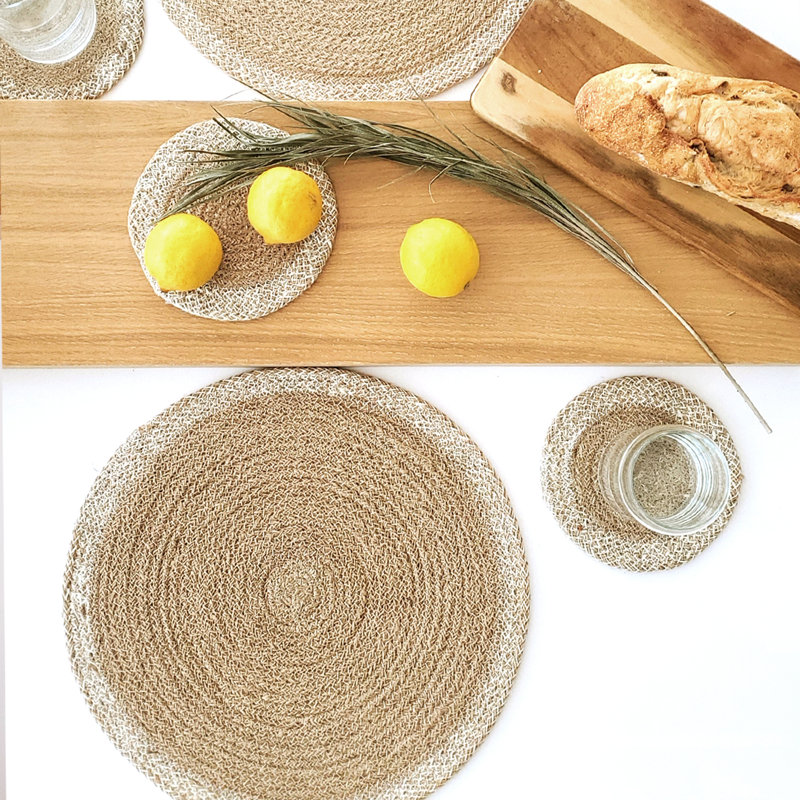 Farlow Round 4 Piece Coaster Set
