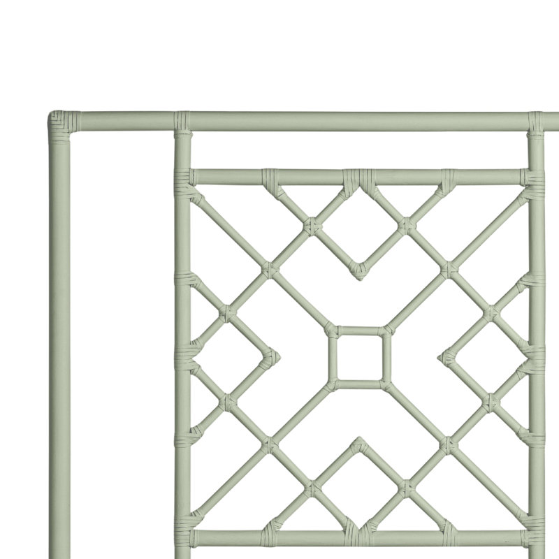 Camden Open-Frame Headboard, Twin, Celery Green