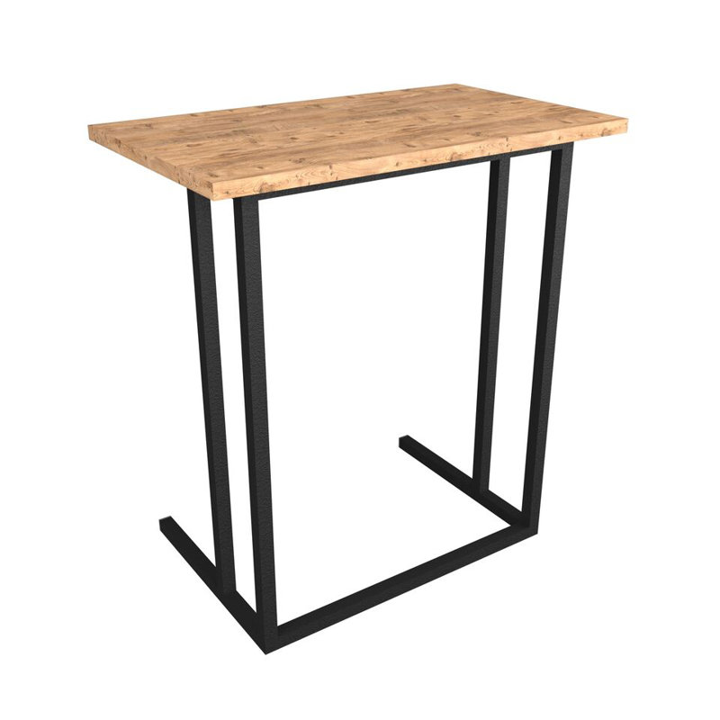 Ajda Rectangle 60cm L Computer Table, Oak